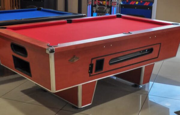 Red Hurricane Pool Table