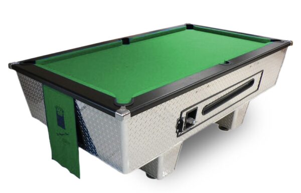 Metallic Coin Pool Table